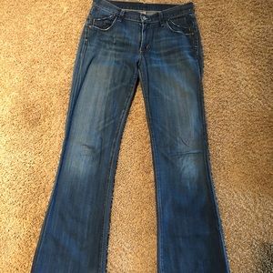 Citizens of Humanity size 27 flare jeans.
